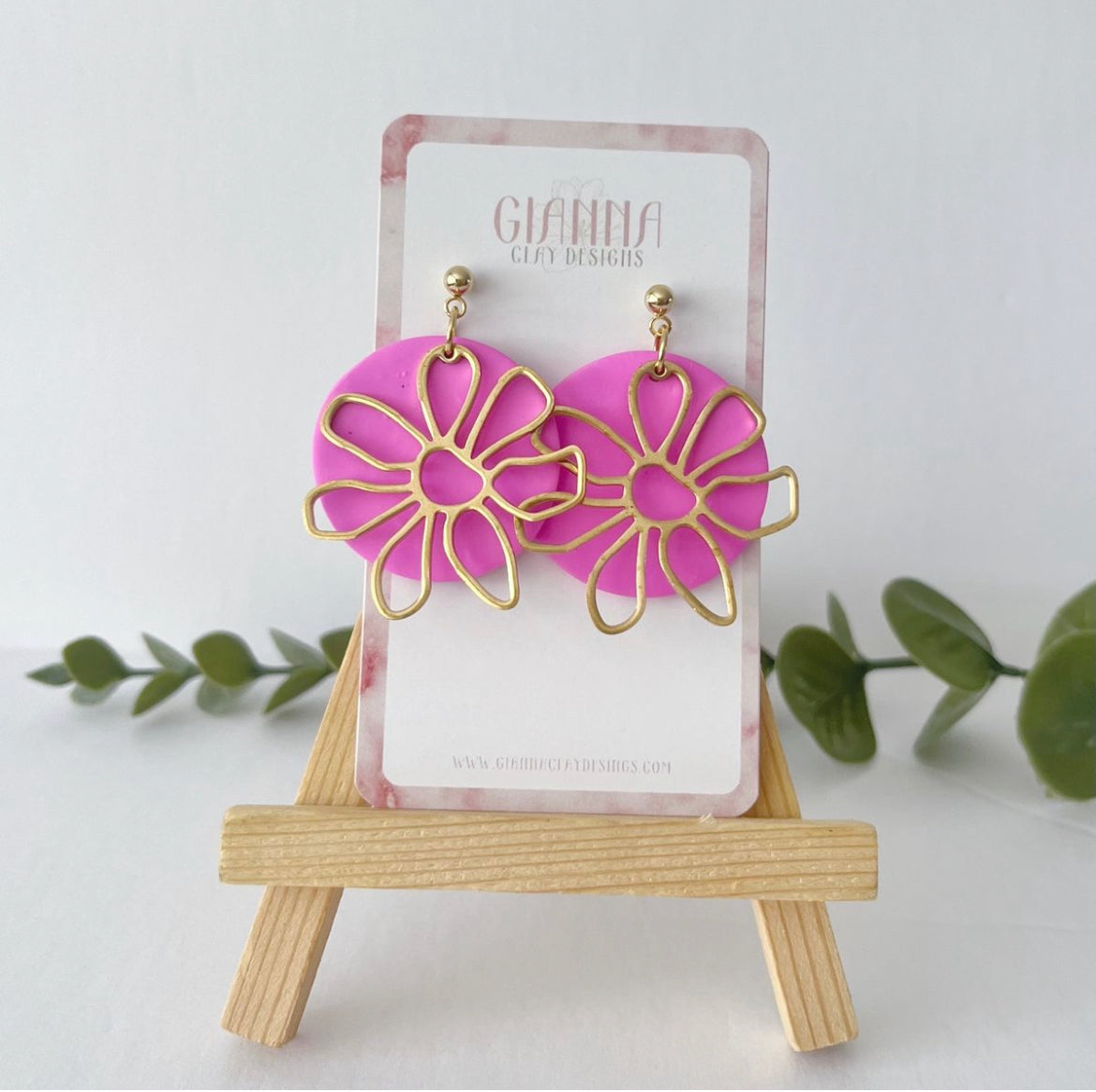 Pretty in Pink Dangles