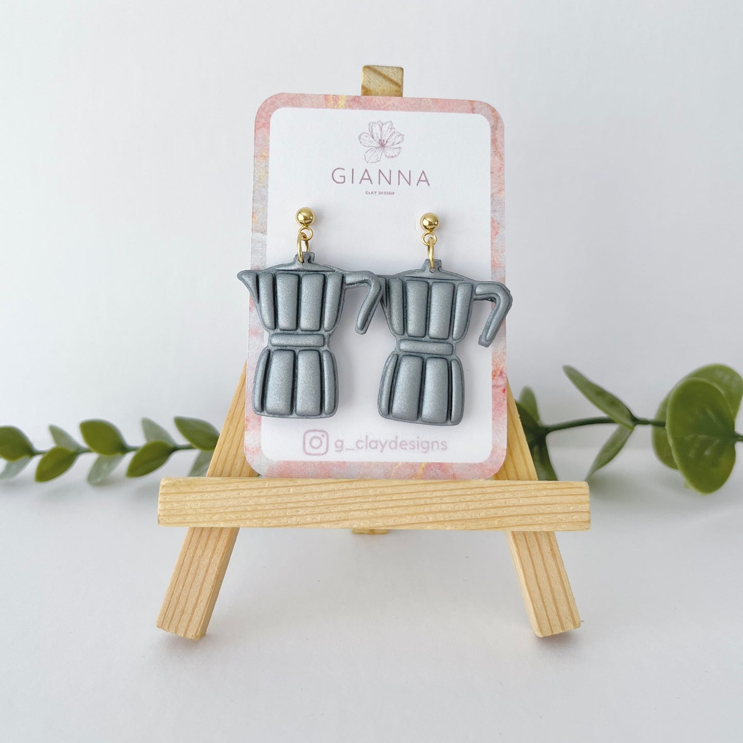Greca Coffee Dangles