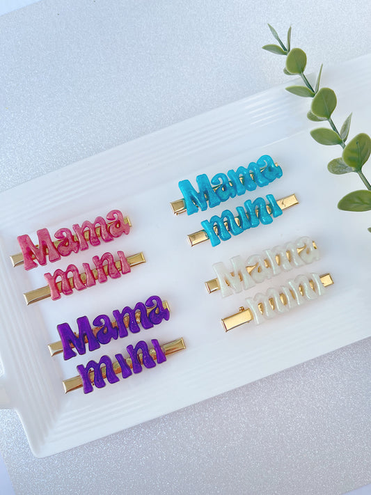 Mama + Mini Hair clips