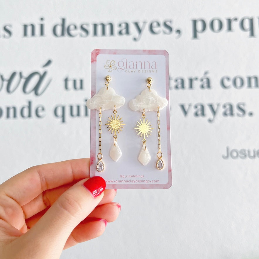 Dreamy Clouds Dangles