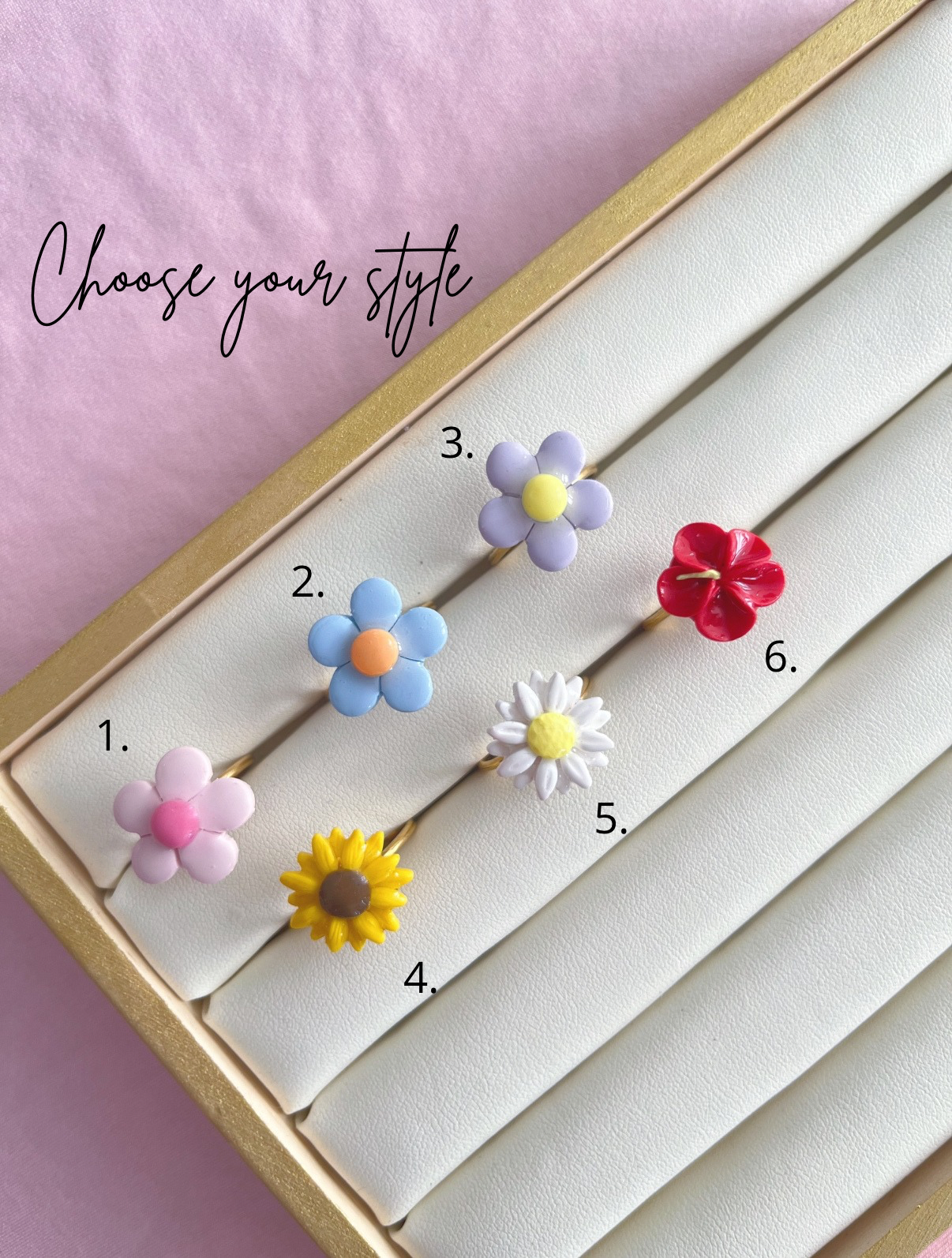 Flower Rings