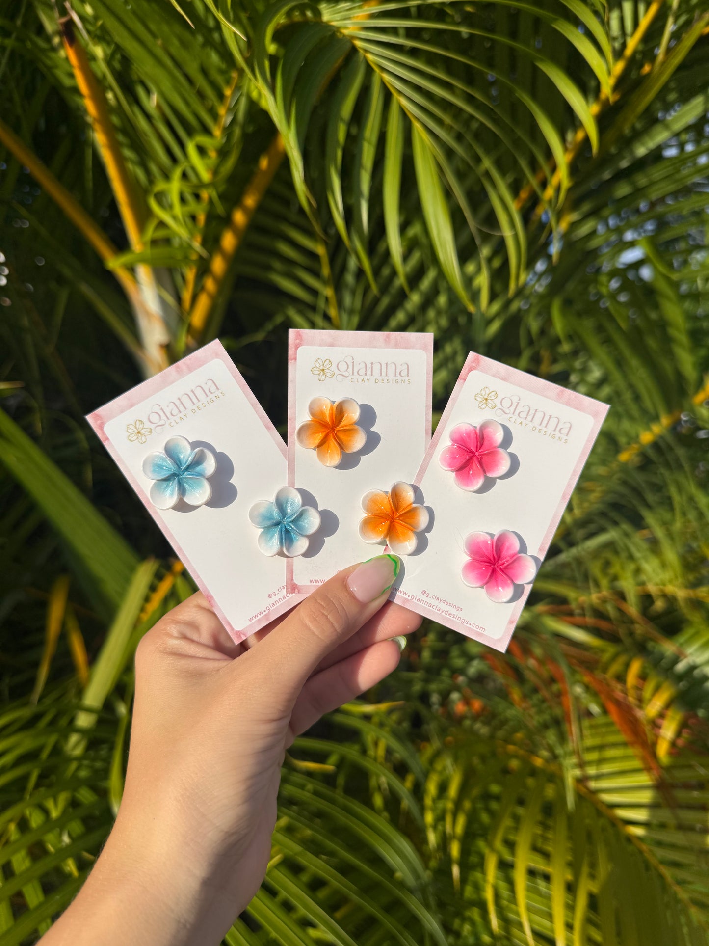 Floral Studs
