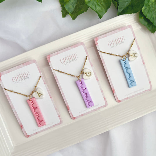 Personalized Mamá Necklace