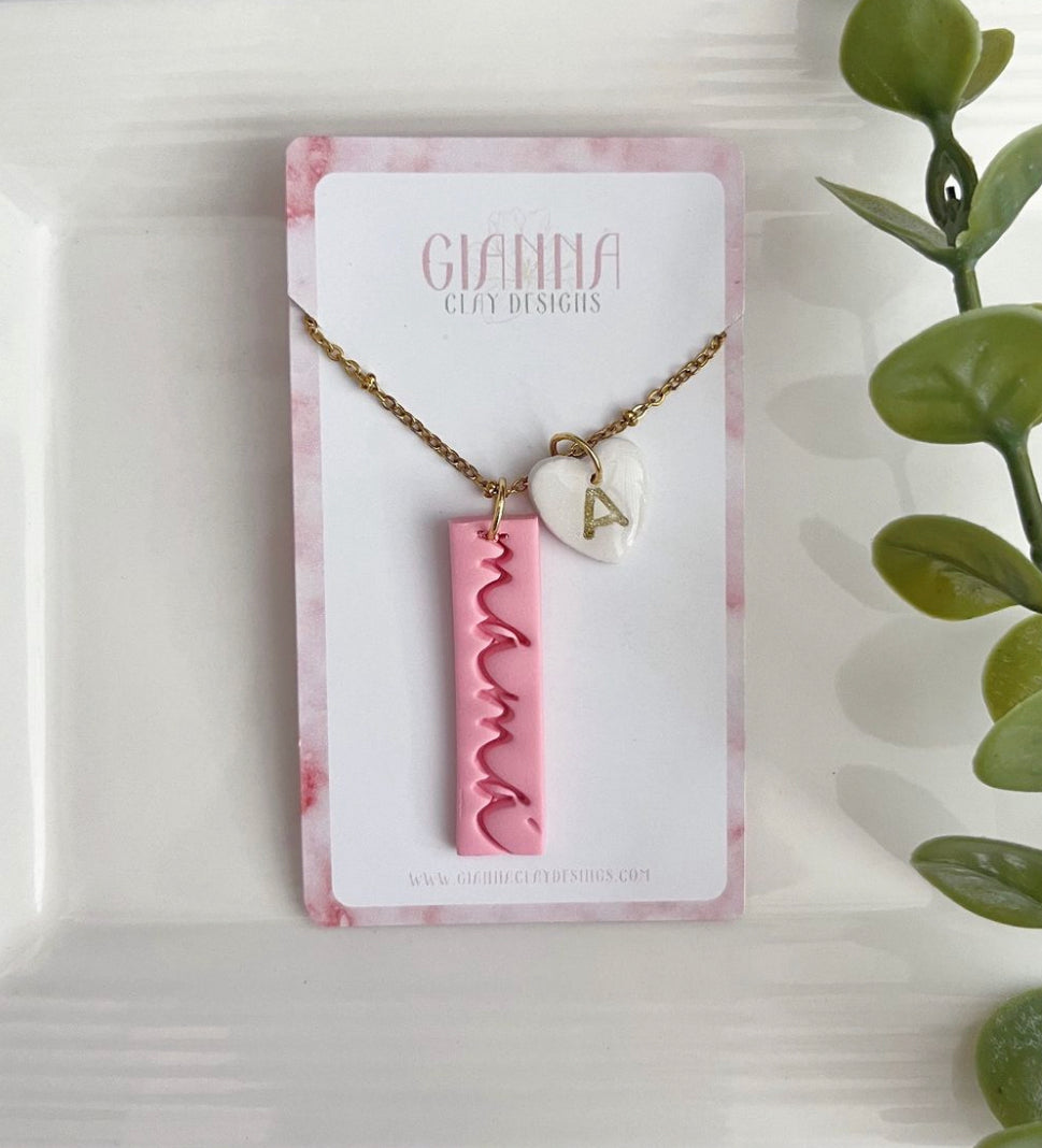 Personalized Mamá Necklace