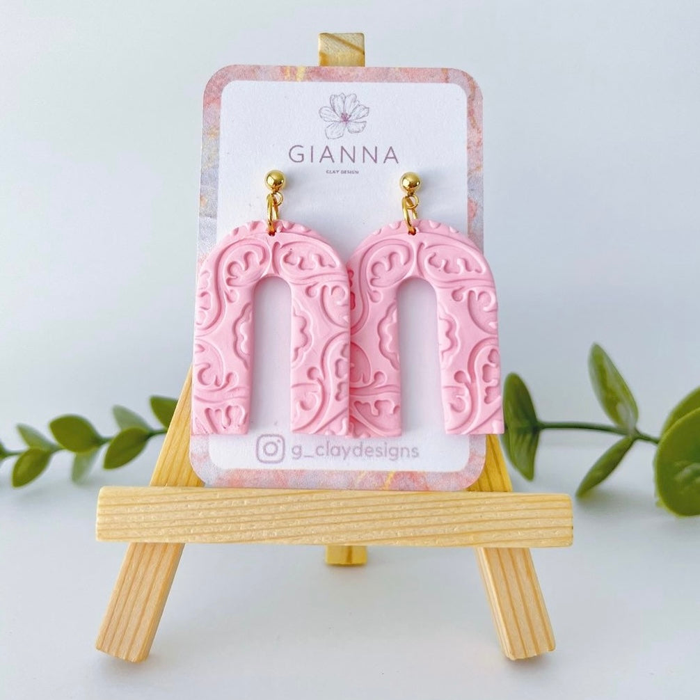 Textured Pink Arch