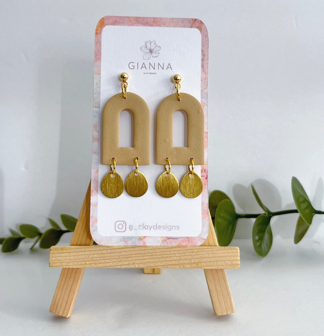 Open To Gold Earrings